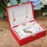 Maison Scarlett - Coffret à bijoux Louise rouge